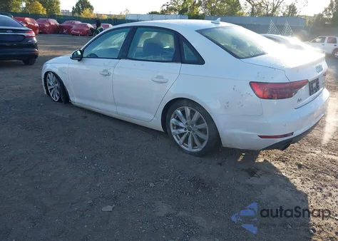 2017 Audi A4 2.0T Premium from USA, damaged, VIN WAUANAF46HN009397